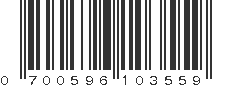 UPC 700596103559