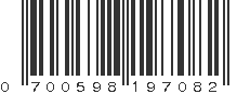 UPC 700598197082