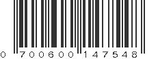 UPC 700600147548