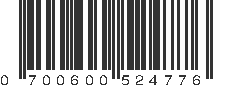 UPC 700600524776