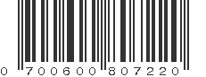 UPC 700600807220