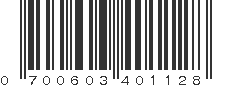 UPC 700603401128