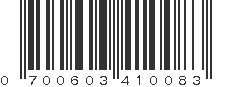 UPC 700603410083