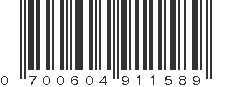 UPC 700604911589