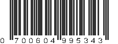 UPC 700604995343