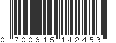 UPC 700615142453