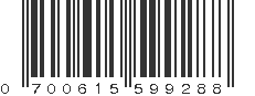 UPC 700615599288