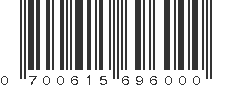 UPC 700615696000