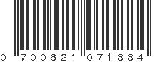 UPC 700621071884