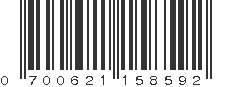 UPC 700621158592