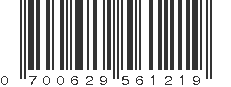 UPC 700629561219