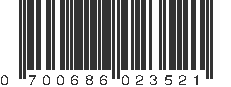 UPC 700686023521