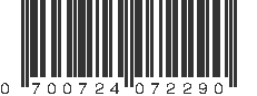 UPC 700724072290