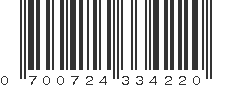 UPC 700724334220