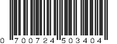 UPC 700724503404