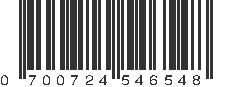 UPC 700724546548