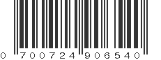 UPC 700724906540