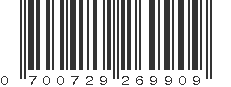 UPC 700729269909