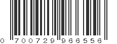 UPC 700729966556