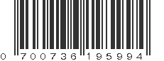 UPC 700736195994