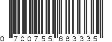 UPC 700755683335