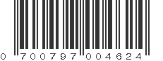 UPC 700797004624