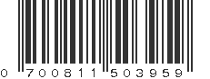 UPC 700811503959