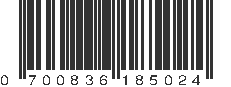 UPC 700836185024