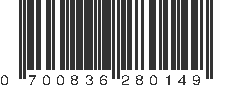 UPC 700836280149