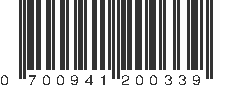 UPC 700941200339