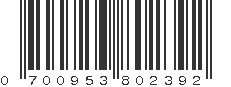 UPC 700953802392