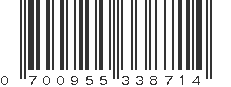 UPC 700955338714