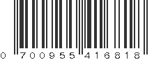 UPC 700955416818