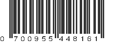 UPC 700955448161