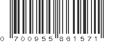 UPC 700955861571