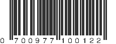 UPC 700977100122