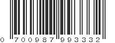 UPC 700987993332