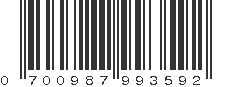 UPC 700987993592