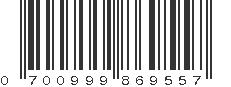 UPC 700999869557