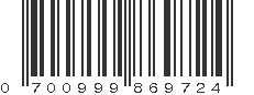 UPC 700999869724