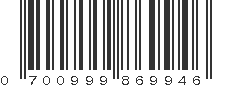 UPC 700999869946