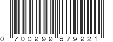 UPC 700999879921