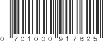 UPC 701000917625