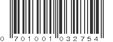 UPC 701001032754