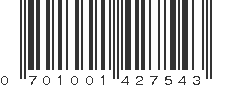 UPC 701001427543