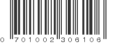 UPC 701002306106