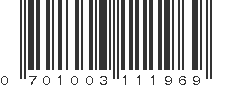 UPC 701003111969