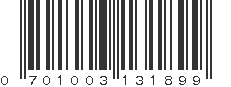 UPC 701003131899