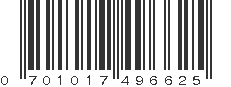 UPC 701017496625