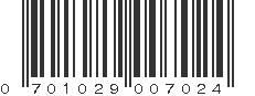 UPC 701029007024